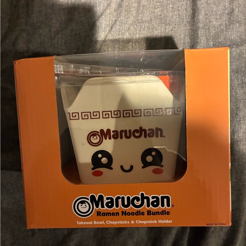Ramen Noodle Bundle - Cream and Orange